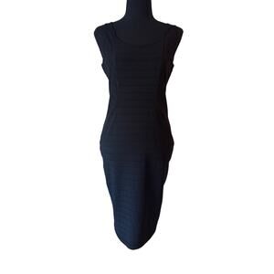 RACHEL ROY Black Bodycon Dress Size 8